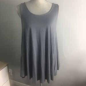 F21 Grey Swing Tank Top